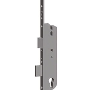 Crémone multipoints EUROPA SH/R axe 55 mm entraxe 92 mm têtière 16 mm carré 8 mm longueur 2285 mm cote D 1050 mm FERCO 6-32602-07-0-1
