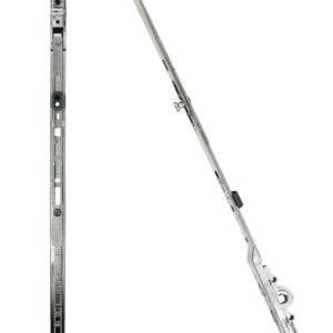 Crémone OB F7,5 DF/DV ajustable haut et bas longueur 1780 mm côte D 980 mm 2 galets FERCO G-22072-00-0-1