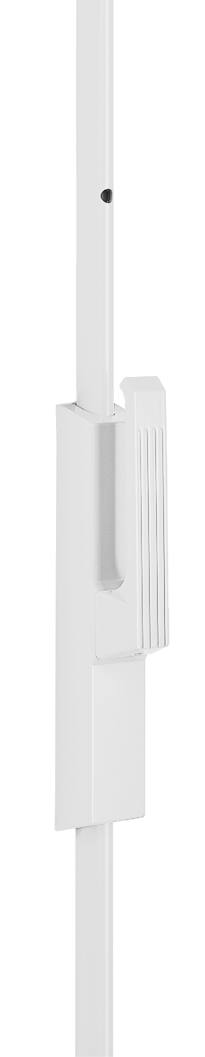 Crémone pompier 740 rotative sans tringle blanc VACHETTE 12696000