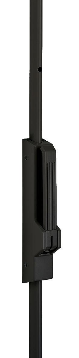 Crémone pompier 741 basculante sans tringle noir VACHETTE 12740000