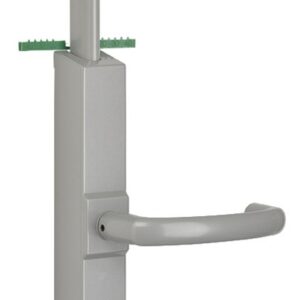 Crémone pompier 742 rotative Coupe-feu  sans tringle gris VACHETTE 12756000