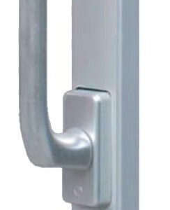 Crémone pompier à poignée rotative L 2,3 m Alu ISEO 43002301
