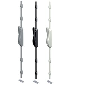Crémone pompier DEESSE série 6887 laqué blanc RAL9010 LA CROISEE DS DS6887-036