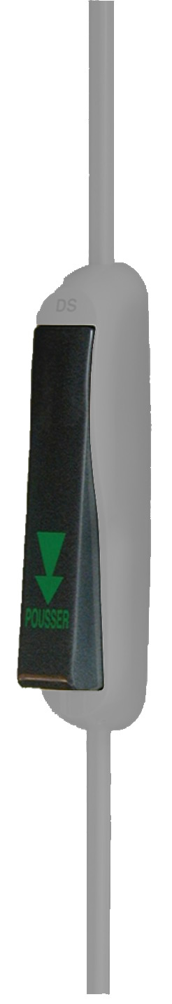 Crémone pompier SEVAD laqué gris aluminium RAL9006 LA CROISEE DS DS8250-0-007