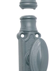 Crémone rustique RY70 série forte 18 x 9 mm finition apprêt bouton confort JARDINIER MASSARD J042100