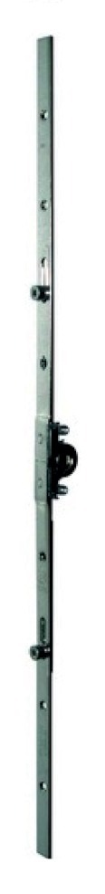 Crémone verrou JET axe 15 mm DM longueur 600 mm cote D 300 mm 2 galets FERCO G-12431-06-4-1