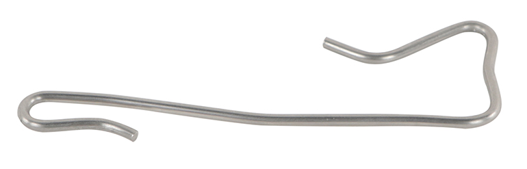 Crochet d'ardoise agrafe 9x2,7 mm inox 17 % en boite de 500 FRENEHARD QAFAA0967/5
