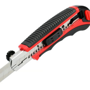 Cutter bi-matière avec molette de blocage 18 mm 6 lames HANGER 110012