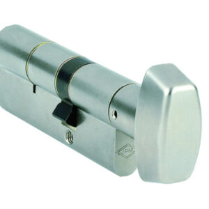 Cylindre à bouton B30 x 30 mm laiton nickelé CISA 832604-02-0A
