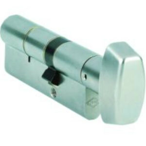 Cylindre bouton profil européen 90 mm laiton poli 3 clés JPM 832627-01-0A