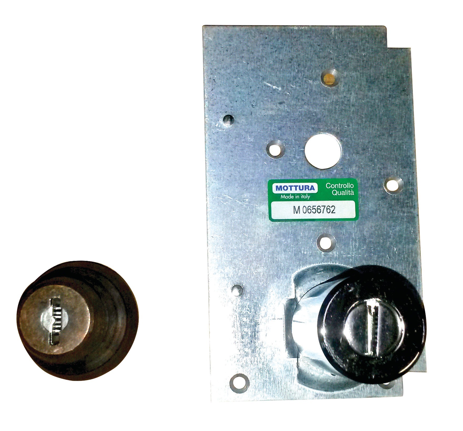 Cylindre double pompe pour serrure 448 50 gauche MOTTURA 91295S500
