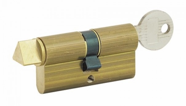 Cylindre européen pompier longueur 30 x 30 mm et triangle de 14mm laiton ROBERT COUILLET TE14053932