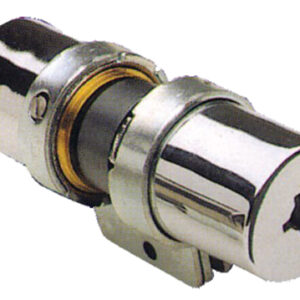 Cylindre monobloc SUPER-SURETE double entrée à bille 39,5 x 39,5 mm BRICARD 811900
