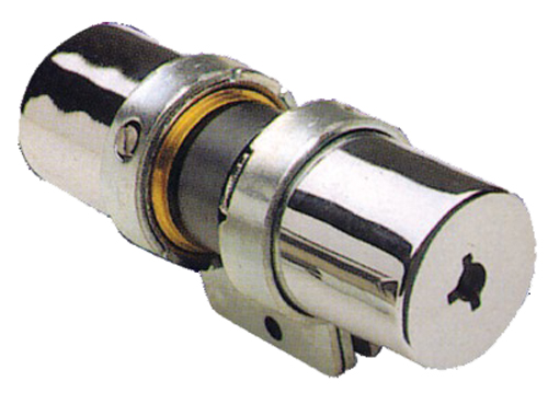 Cylindre monobloc SUPER-SURETE double entrée sans bille 39,5 x 39,5 mm BRICARD 811000