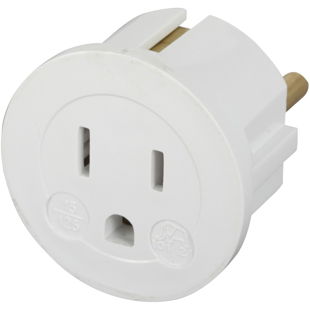Adaptateur Etats-Unis vers Europe sans terre 701970 DEBFLEX