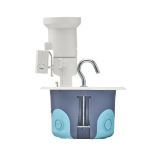 Boîte d'encastrement DCL pour plafond étanche à l'air, 1 poste Diam.67mm DEBFLEX