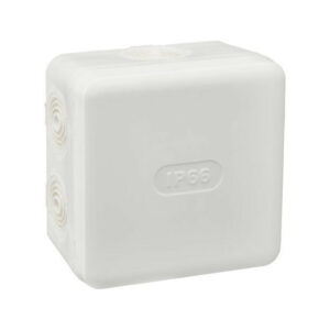 Boîte de dérivation étanche - 85x85xp50 blanc - IP66