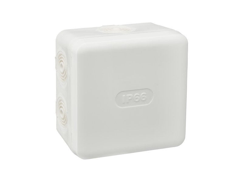 Boîte de dérivation étanche - 85x85xp50 blanc - IP66