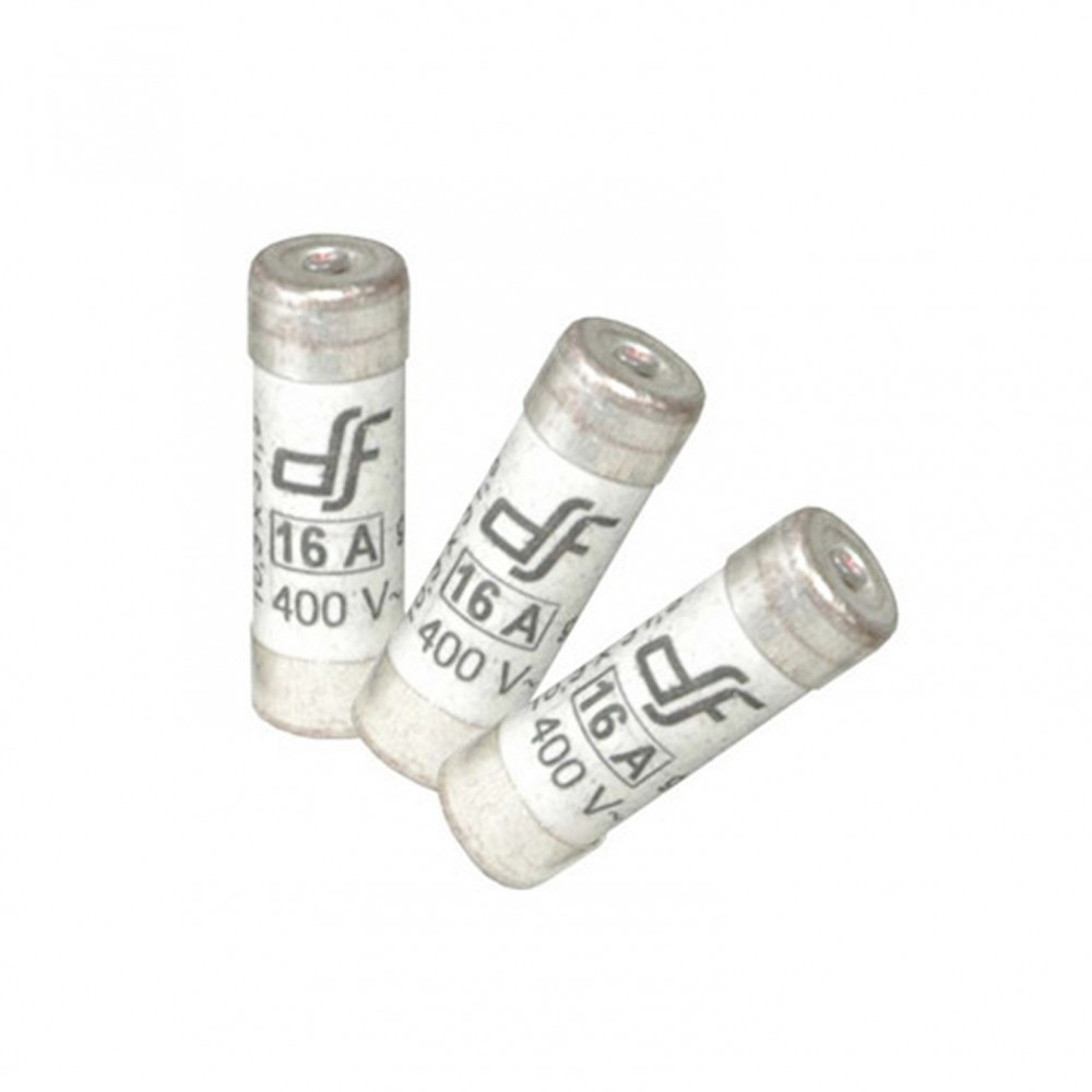 Lot de 3 fusibles céramique 16 A, 10.3 x 31.5 mm