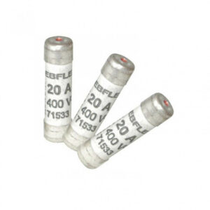 Lot de 3 fusibles céramique 20 A, 8.5 x 31.5 mm