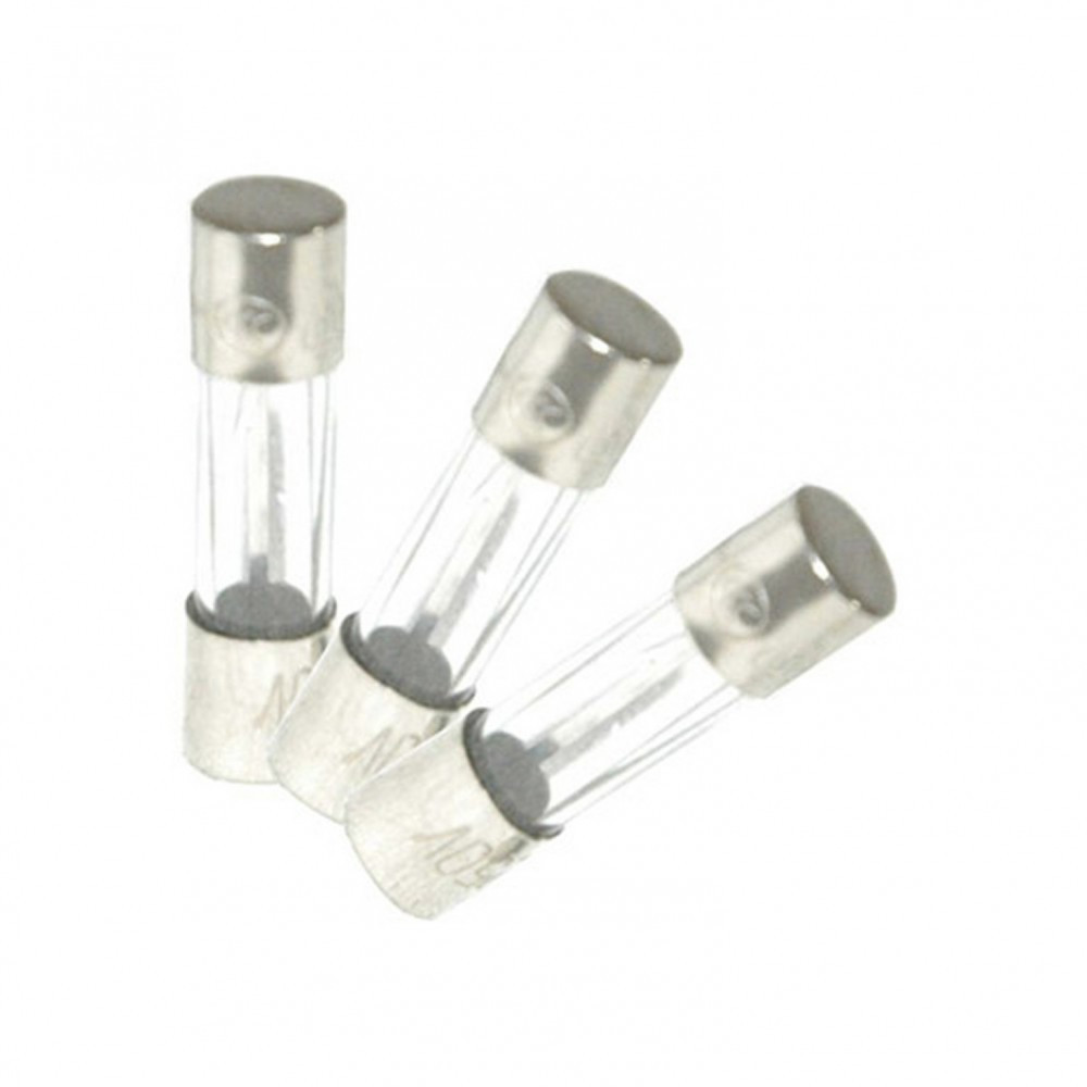 Lot de 3 fusibles verre 2.5 A, 5 x 20 mm