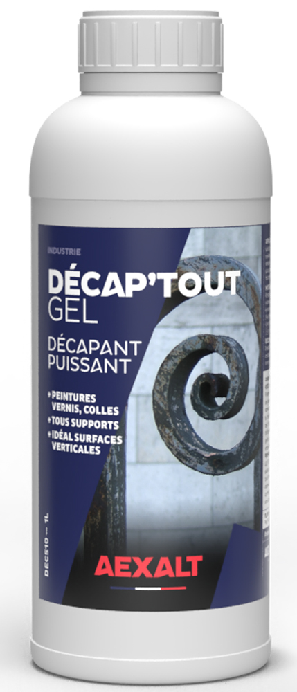 Décap'tout gel décapant puissant bouteille de 1 L AEXALT DEC510