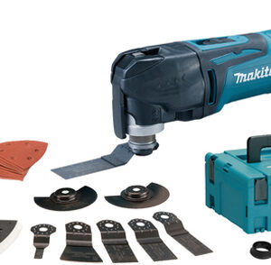 Découpeur-ponceur multifonction 320W en coffret MAKPAC 2 + accessoires MAKITA TM3010CX3J