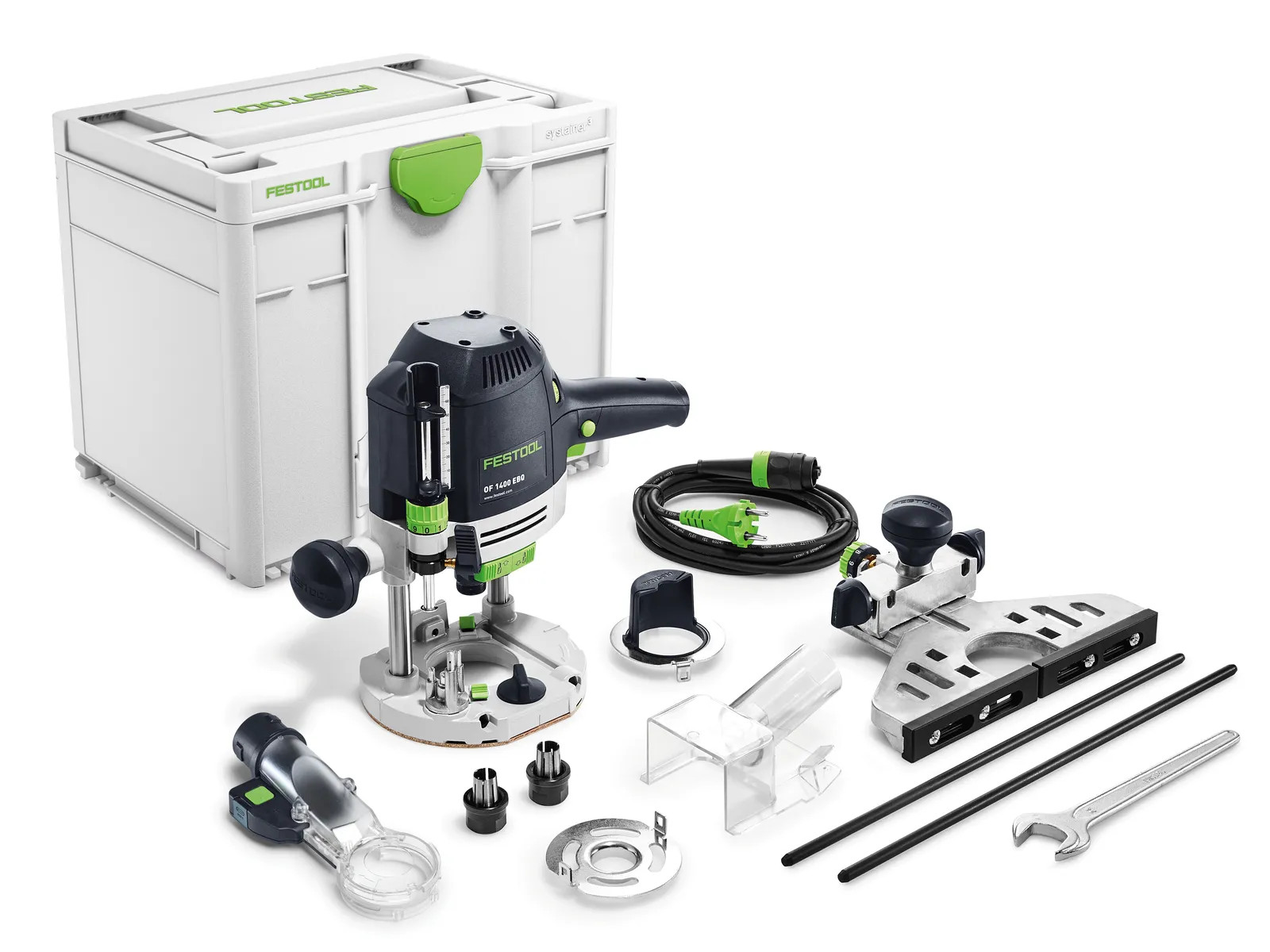 Défonceuse 1400 W OF 1400 EBQ-Plus + coffret SYSTAINER FESTOOL 578940