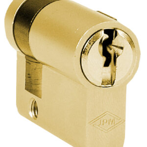 Demi-cylindre C2000 10 X 30 mm laiton poli CISA 0G304-02-0