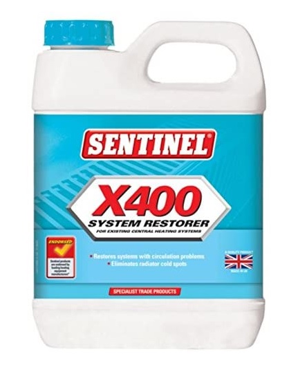 Désembouant pour chauffage central X400 bidon de 1L SENTINEL X400L-12X1L-EXPB