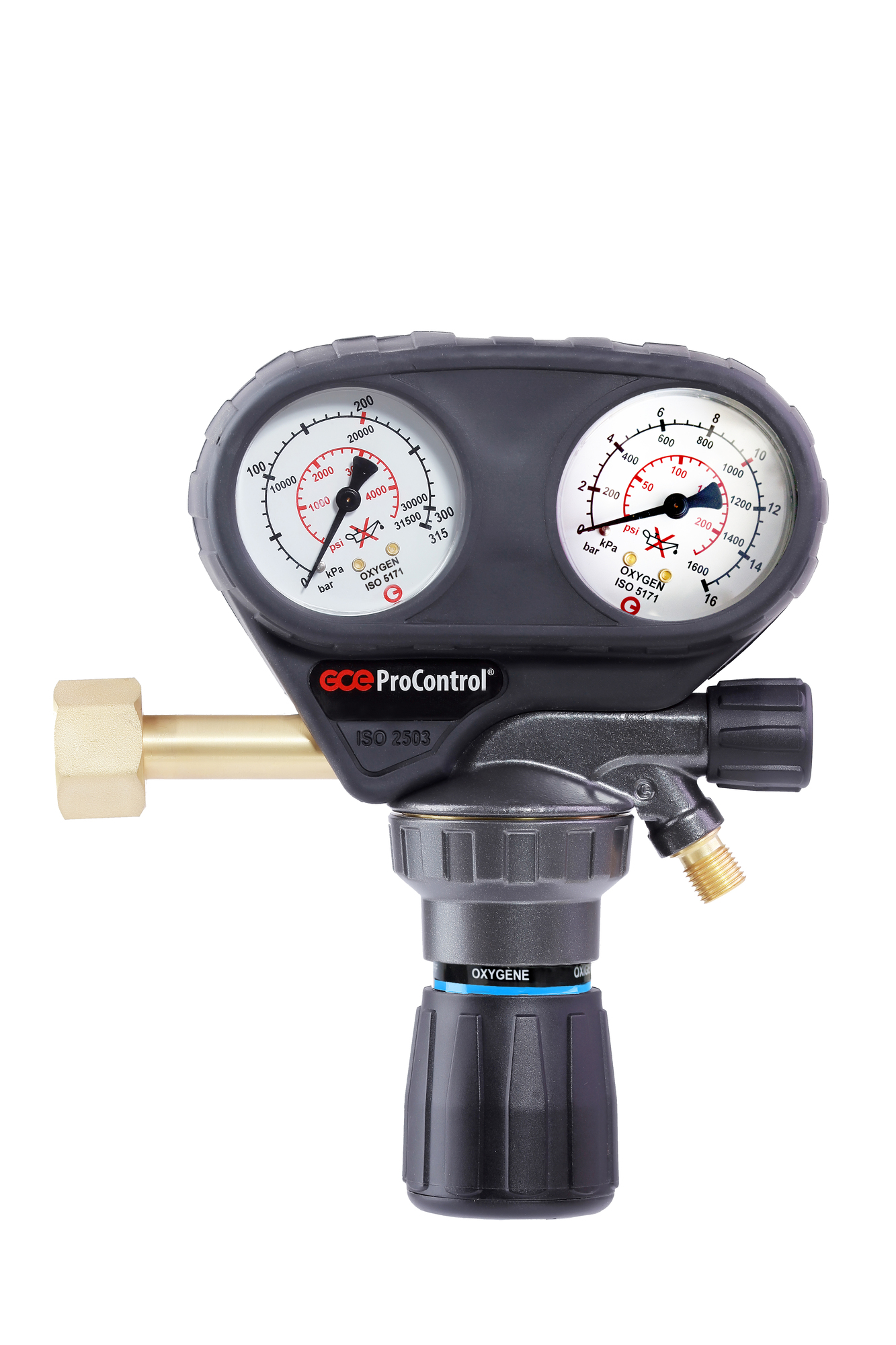 Détendeur PROCONTROL capoté oxygène 10B GCE CHARLEDAVE PCA101831S
