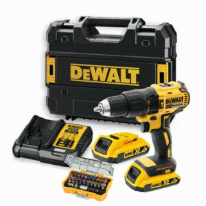 Perceuse à percussion 18 V DEWALT Dcd778d2ta-fr, 65 Nm + 2 batteries 2Ah