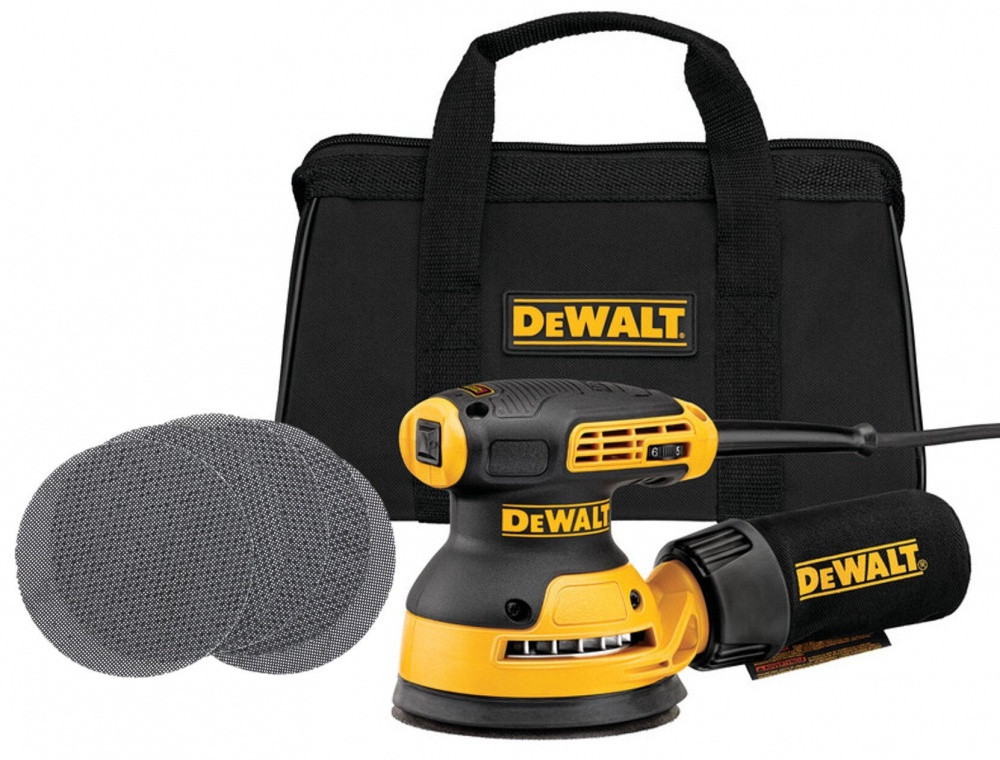 Ponceuse excentrique filaire DEWALT DWE6423B-QS, 280 W