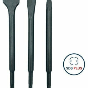 Kit Pics et Burins - DIAGER - SDS-plus 3pcs 1 Pics 14x250 mm 1 Burins 20x250 mm 1 burin 40x250 mm
