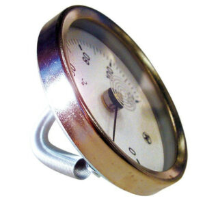 Thermomètre applique à ressort 63 mm