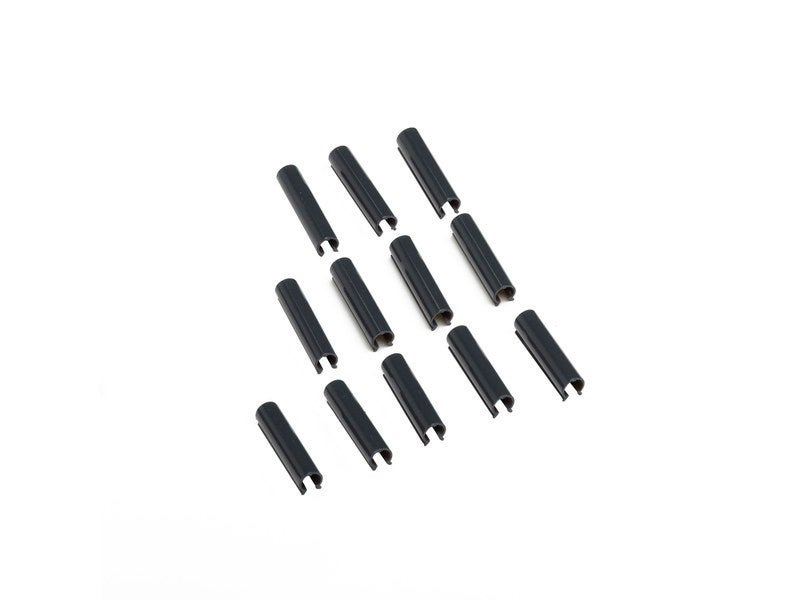 Lot De 100 Clips Pvc À Fixer Lixo Gris, H.1 Cm