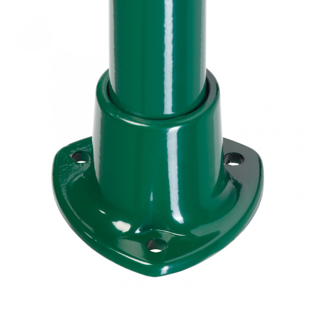 Platine aluminium à visser Univers vert, H.8 x l.11 x P.11 cm