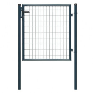Portillon grillagé Eco garden l.105 x H.100 cm, gris