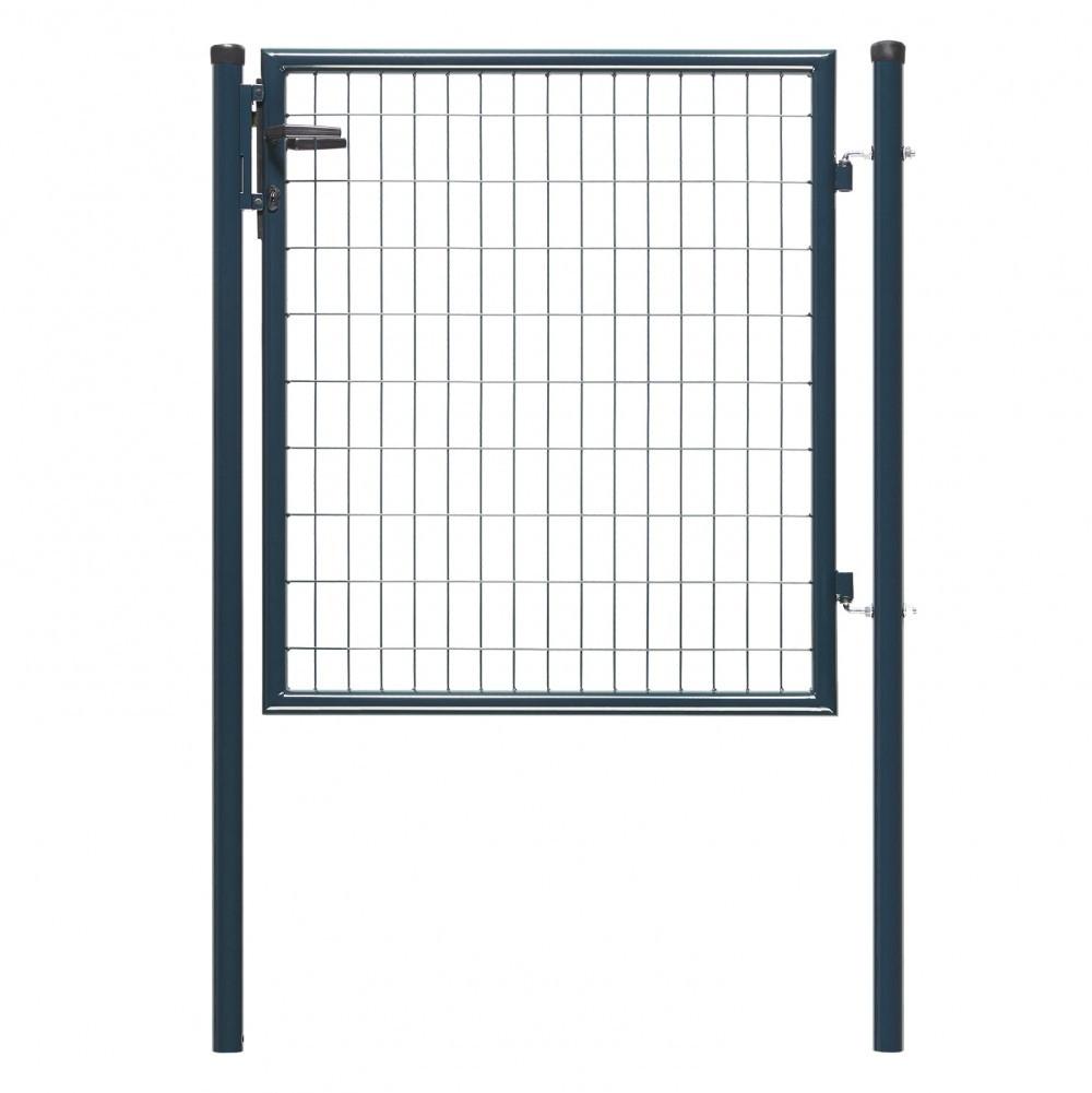 Portillon grillagé Eco garden l.105 x H.100 cm, gris