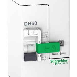 Disjoncteur de branchement RESI9 DB60 15 / 30 / 45 A 1P+N 500 mA sélectif SCHNEIDER ELECTRIC R9FS645