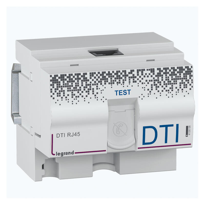 Dispositif de terminaison intérieure modulaire RJ45 DRIVIA pour coffret multimédia 4,5 modules LEGRAND 413008