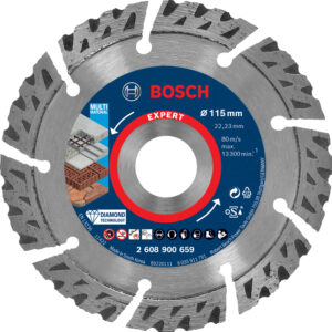 Disque à tronçonner diamanté Expert MultiMaterial 115 x 2,2 x 12 mm BOSCH 2608900659