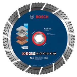 Disque à tronçonner diamanté Expert MultiMaterial 230 x 2,4 x 15 mm BOSCH 2608900663