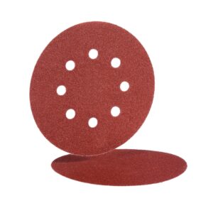 Disque abrasif auto-agrippant VC153VEL D 125 mm Grain 40 08 trous HERMES 6128362