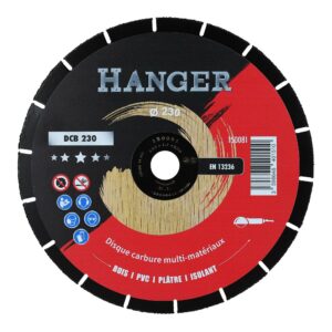 Disque carbure multi-matériaux 230 mm HANGER 150081