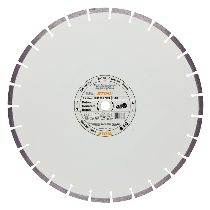 Disque diamant B10 pour béton 350 x 3,2 mm STIHL 0835-090-7052