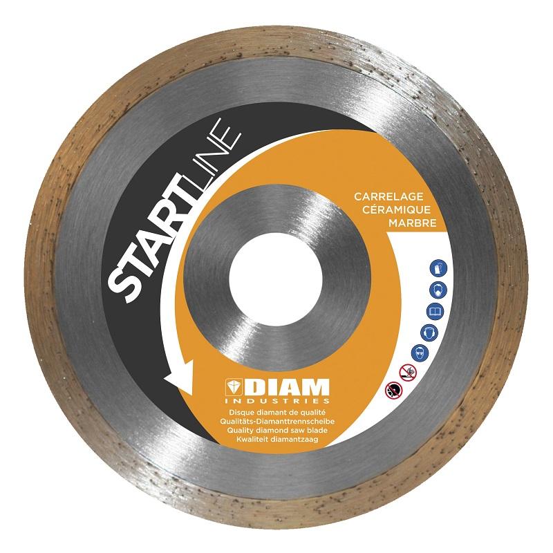 Disque diamant standard 125 x 22,23 mm pour carrelage DIAM INDUSTRIES CR60125