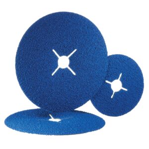 Disque fibre zirconium RB 414 X 125 x 25 mm G80 boîte de 25 HERMES 6006427