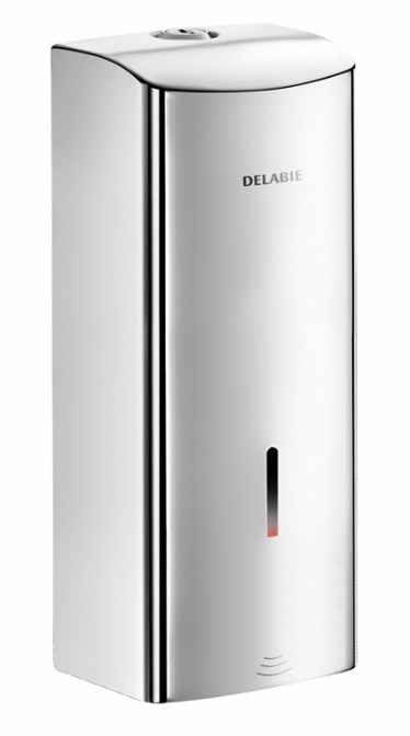 Distributeur de savon liquide électronique mural 1 L DELABIE 512066P