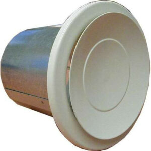 Bouche de soufflage réglable DMO - Diam.125 mm